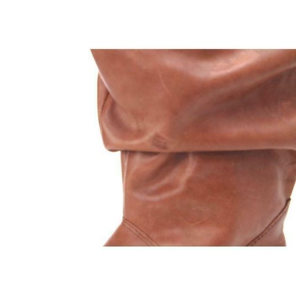 NWOB hotter boots zip up light leather 'mystery' womens sz US 5 - Picture 2 of 5